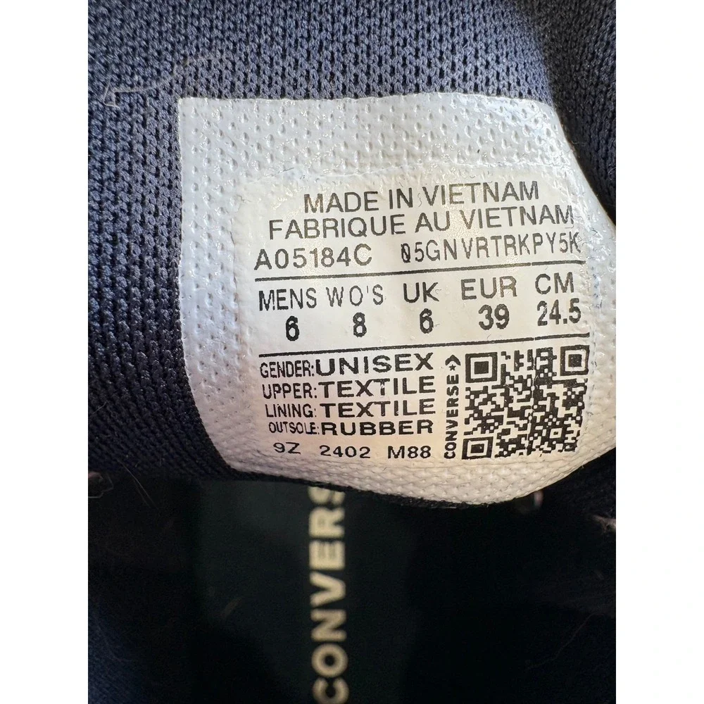 Converse Chuck Taylor All Star High Top Denim Blue Mens 6 Sneakers - Picture 3 of 5